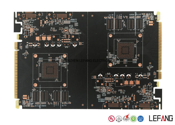 Gold Finger OSP Surfacecomputer Circuit Board Graphics Card 6 Layers 145 * 109 Mm
